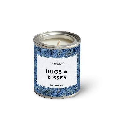 Candle small - Hugs and kisses - Fresh cotton