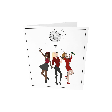 Greeting card - Yolo