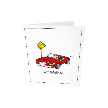 Greeting card - Happy birthday dad