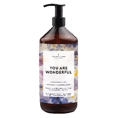 Kitchen cleaning soap - You are wonderful